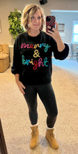 Load image into Gallery viewer, Multi Color Merry And Bright Sweater
