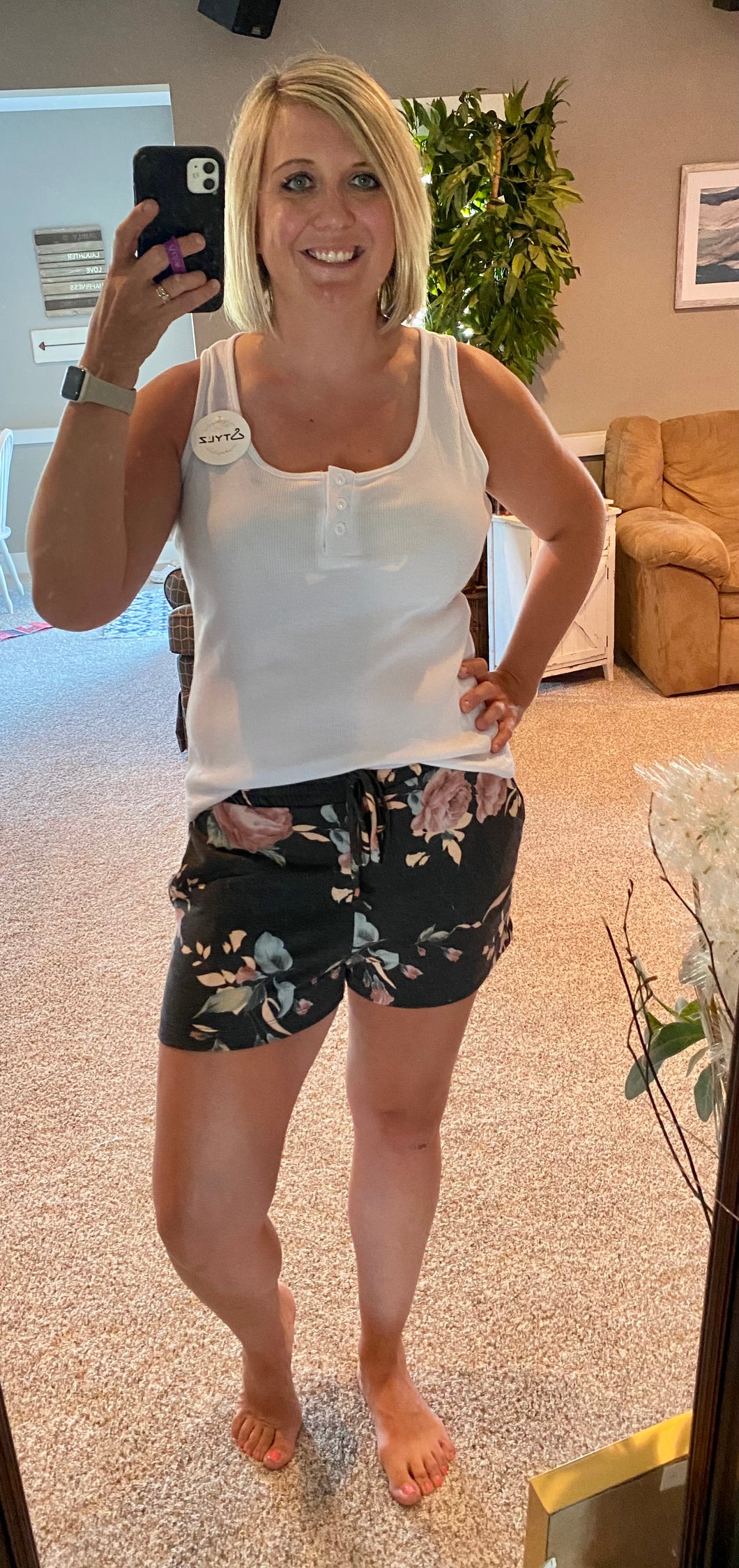 Floral Shorts