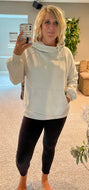 Side Tie Hoodie Sweatshirt