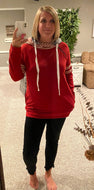 Red Double Hoodie