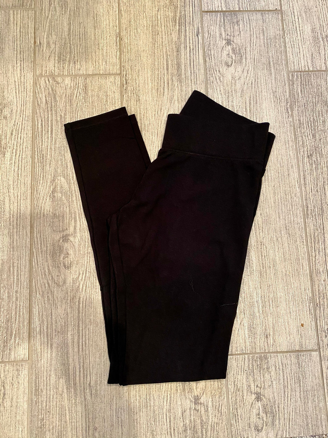 Black Cotton Legging