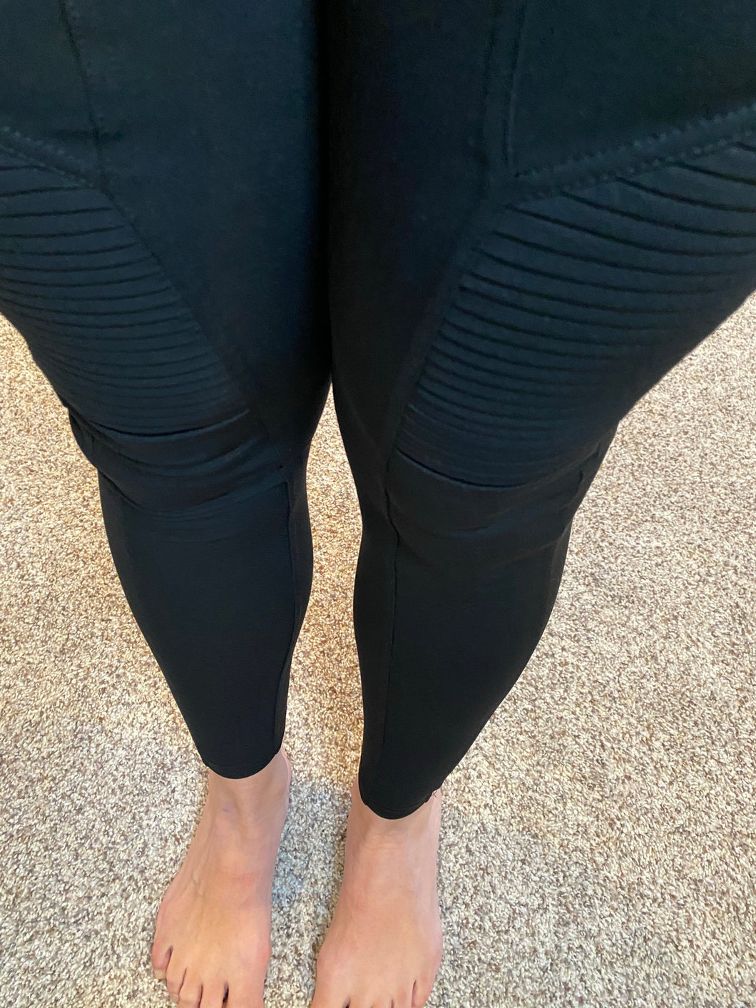 Black Moto Leggings