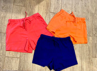 Coral Cotton Shorts