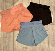 Wide Panel Athletic Shorts