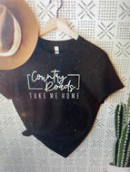 Black Country Roads Take Me Home Tee