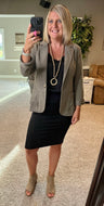 Textured Blazer