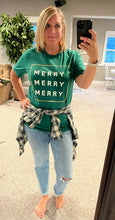 Load image into Gallery viewer, Merry Merry Merry Graphic Tee
