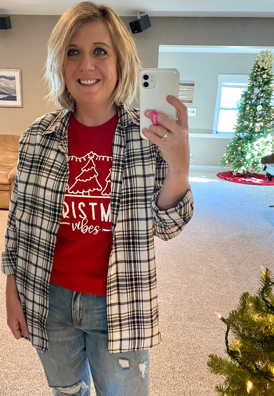 Black and White Flannel